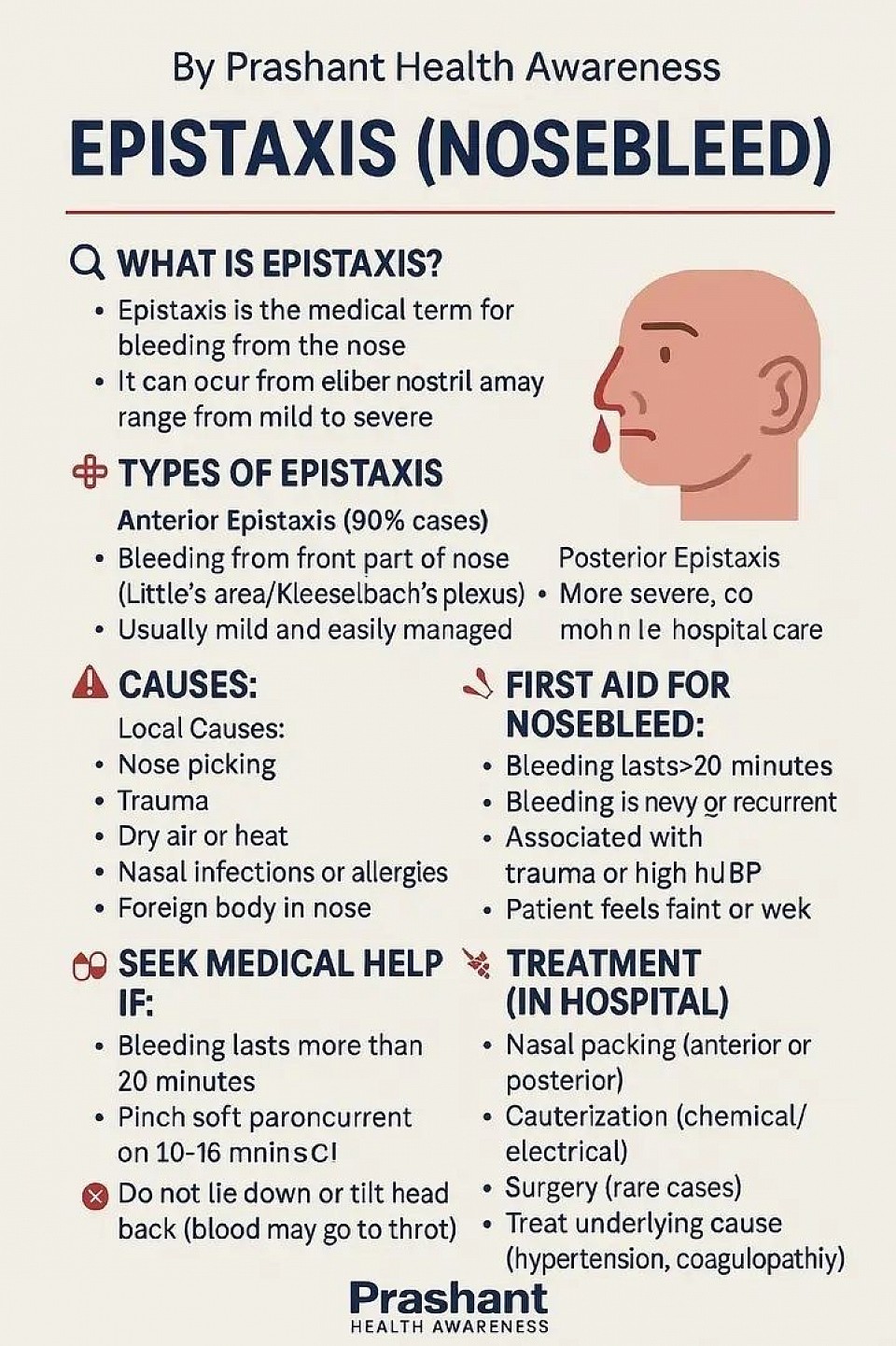 Epistaxis(Nosebleeding)